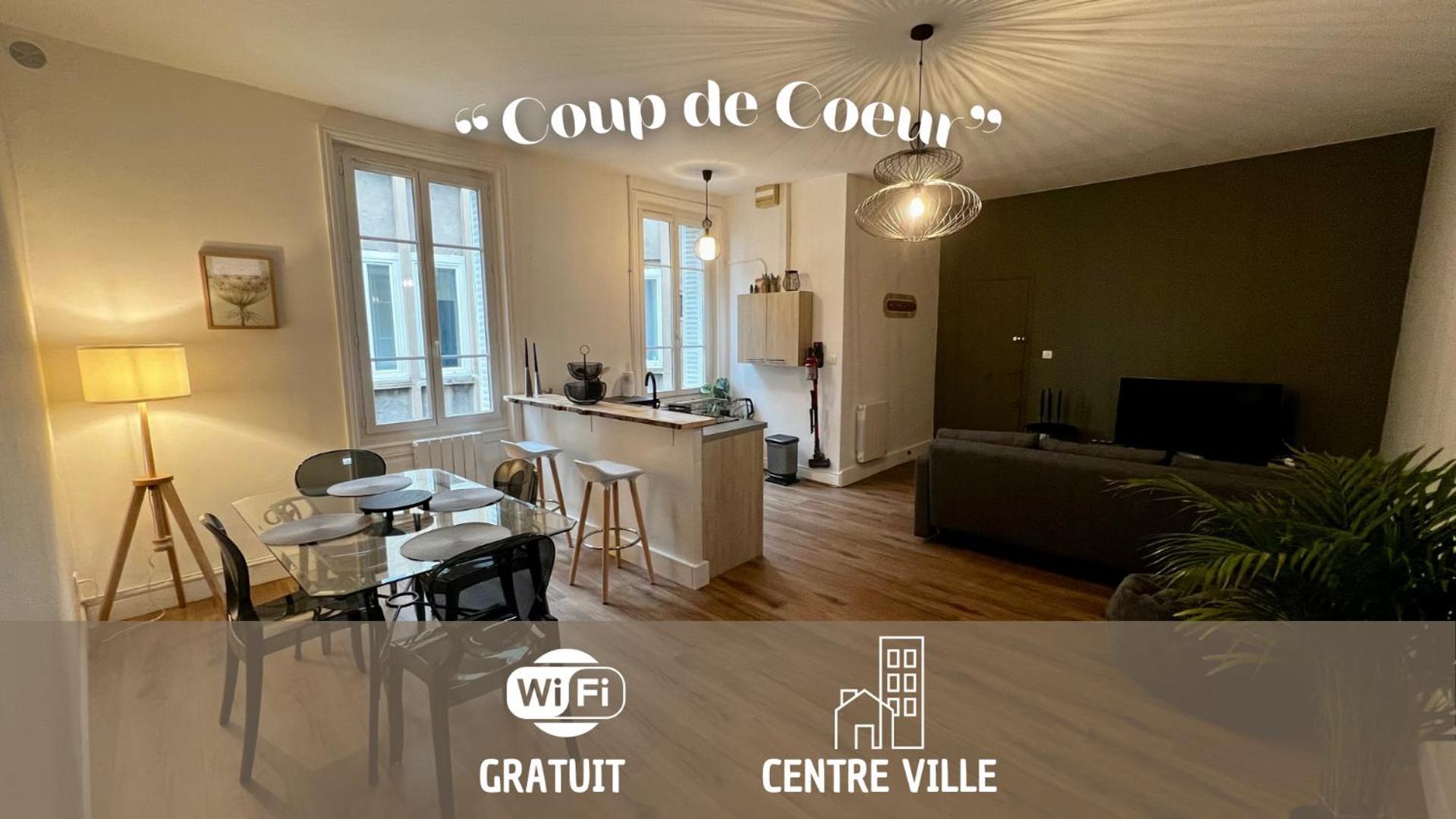Promenades / 1 Chambre / Neuf Roanne Bagian luar foto